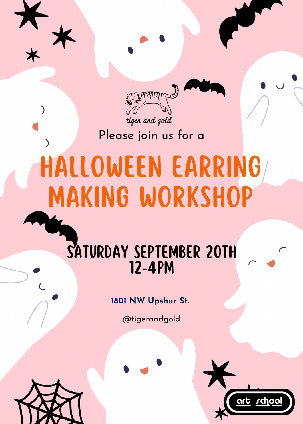 Handmade Earring Workshop: Halloween Edition!