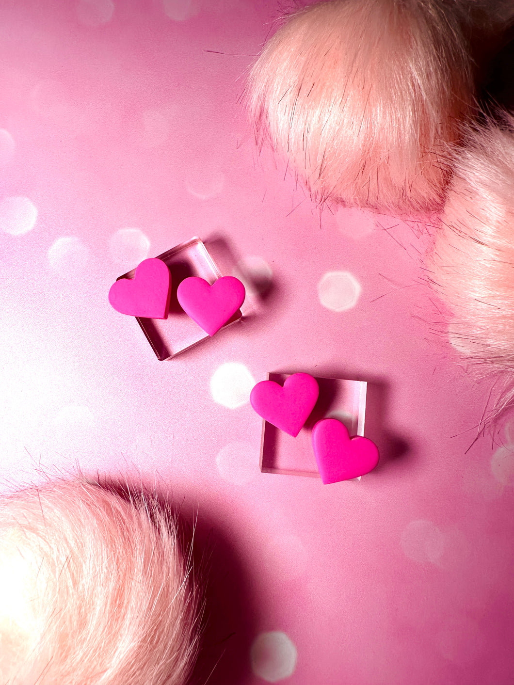 Chunky Heart Studs