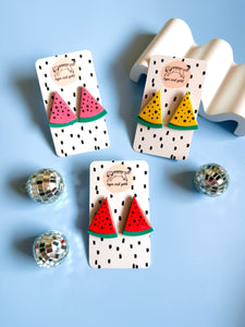 Watermelon Studs