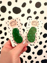 Load image into Gallery viewer, Whole Pickle Hair Clips
