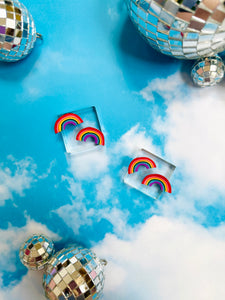 Rainbow Studs