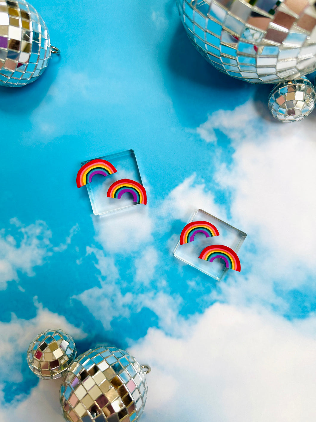 Rainbow Studs
