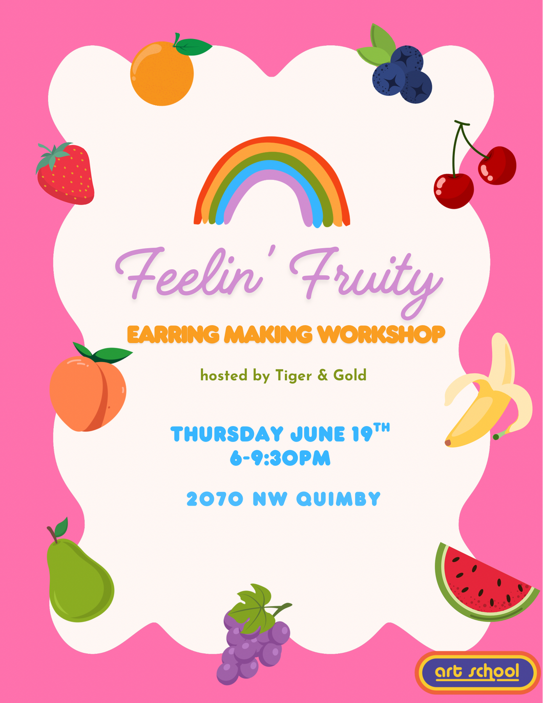 Handmade Earring Workshop: Feelin' Fruity!