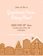 Load image into Gallery viewer, Handmade Workshop: Gingerbread House!
